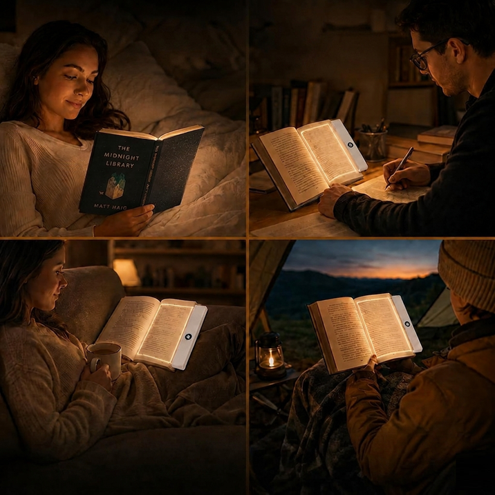 Diferentes momentos de lectura con BookLite
