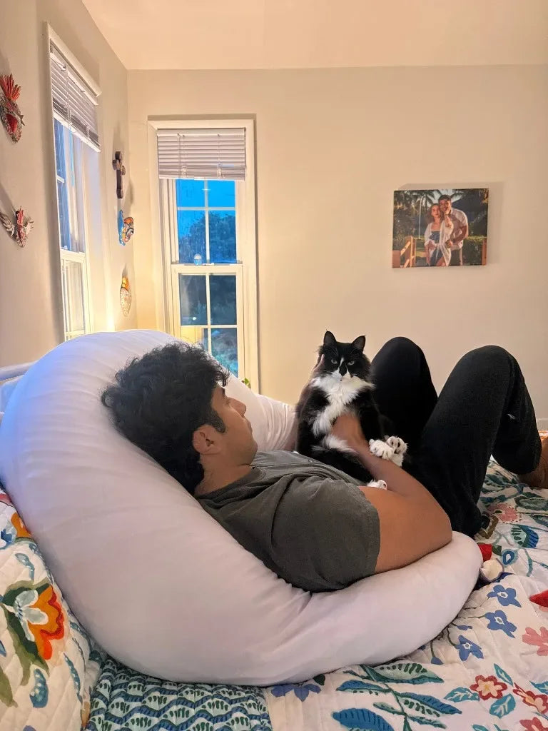 Ideas para descansar con una almohada de luna creciente