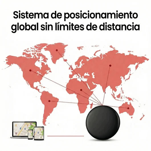 TrackSafe™ Localizador Inteligente para Coche y Objetos