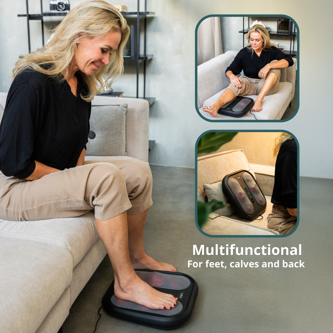 FootRelief™ Masajeador Shiatsu con Calor Infrarrojo