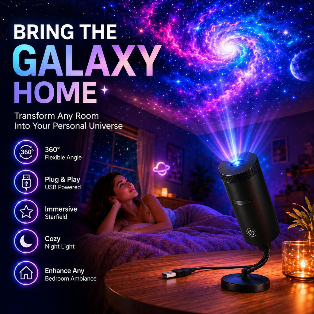 StarScape™ Proyector Galaxia HD 360°