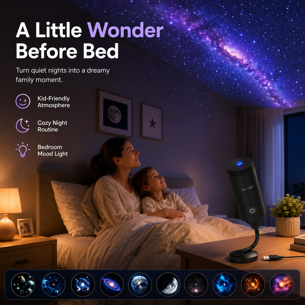 StarScape™ Proyector Galaxia HD 360°