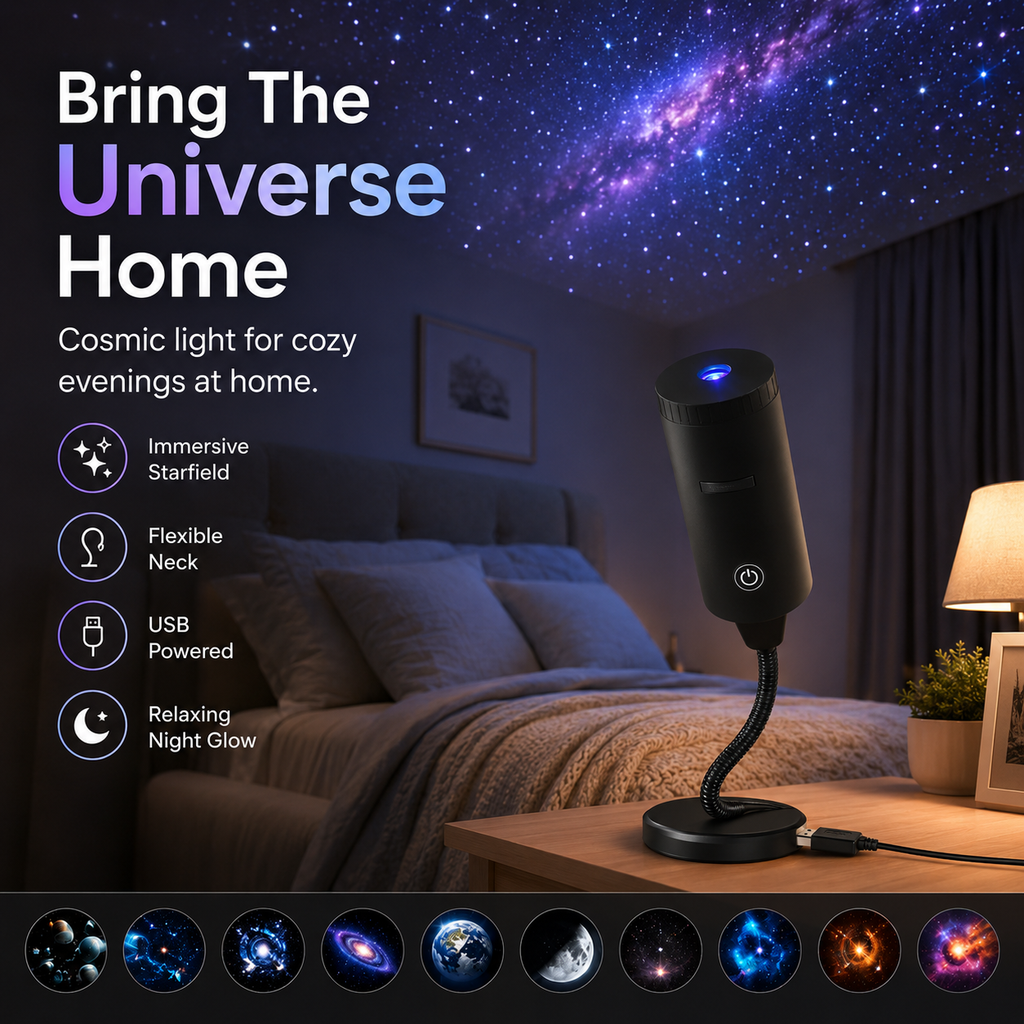 StarScape™ Proyector Galaxia HD 360°