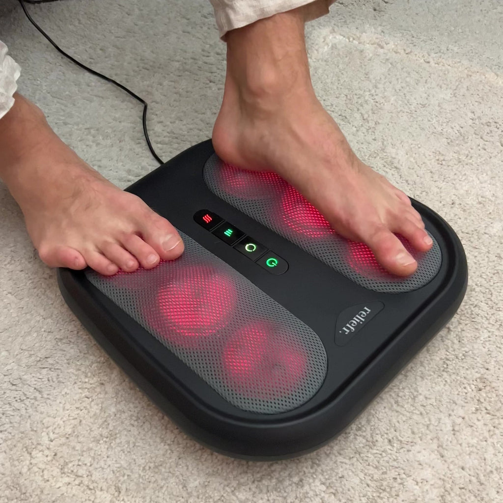 FootRelief™ Masajeador Shiatsu con Calor Infrarrojo