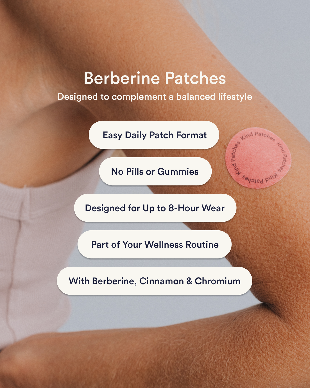 Berberine Patches (GLP-1 Friendly)