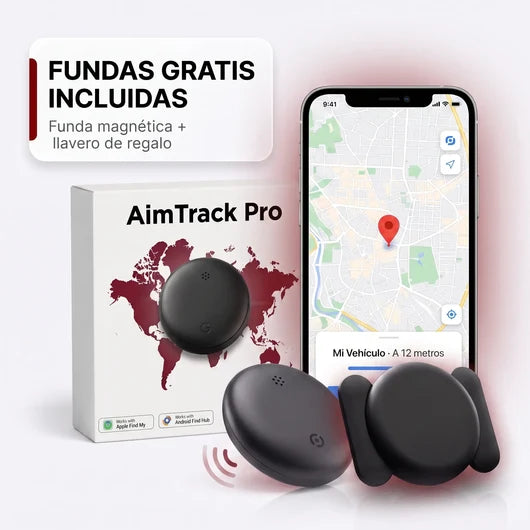 TrackSafe™ Localizador Inteligente para Coche y Objetos