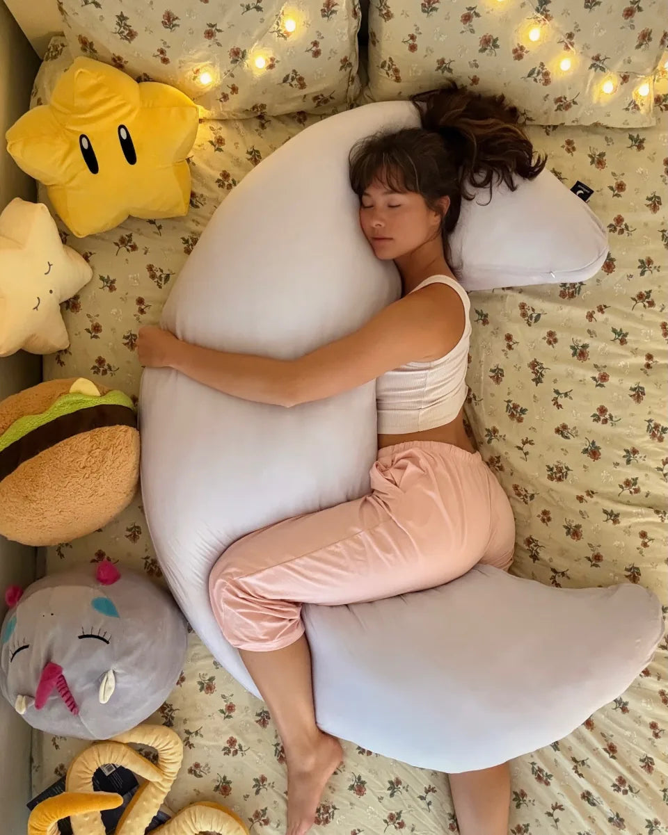 Almohada Corporal de Luna Creciente